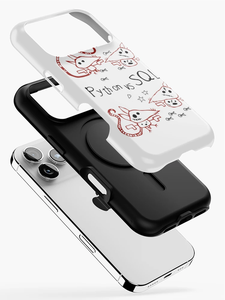 Aperçu 2 sur 4. Coque iPhone avec l'œuvre python python mysql tutoriel python sql avec python base de données python mysql python créée et vendue par hive8.