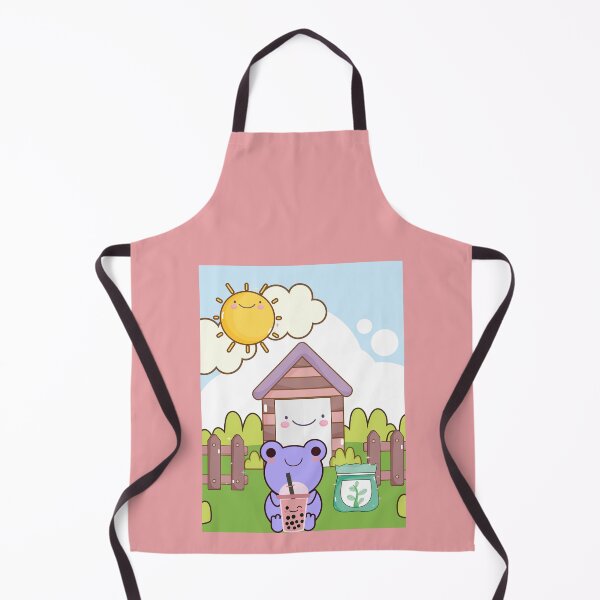 Item preview, Boba Frog cottage | Cute Boba Frog cottagecore | Kawaii Boba Frog | Cute Boba Tea Frog | Kawaii Boba Tea Frog | Froggy Boba designed and sold by Saffire6.