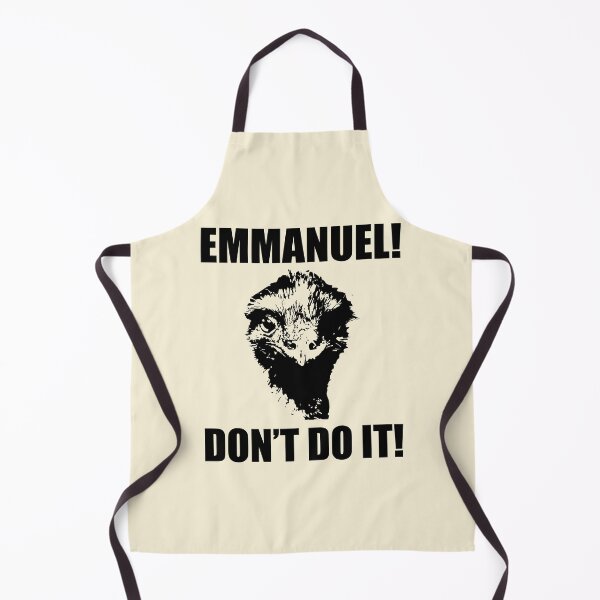 Item preview, Emmanuel, don't do it! designed and sold by NickiPost.