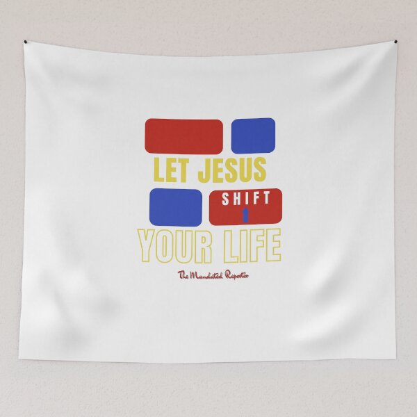 Item preview, Let Jesus Shift Your Life - White designed and sold by TheReporter1.