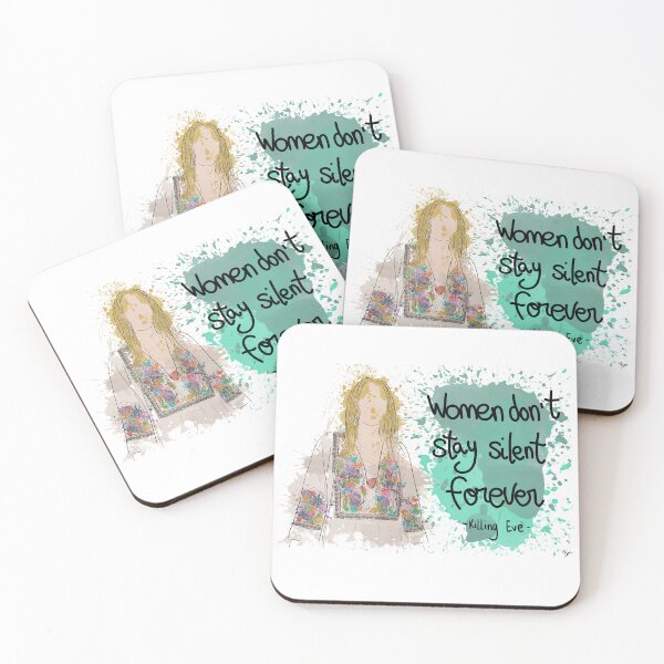 Item preview, Women don't stay silent forever - Villanelle - Killing Eve designed and sold by blankikam.