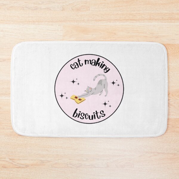Item preview, cat making biscuits designed and sold by PaulGoldStore.