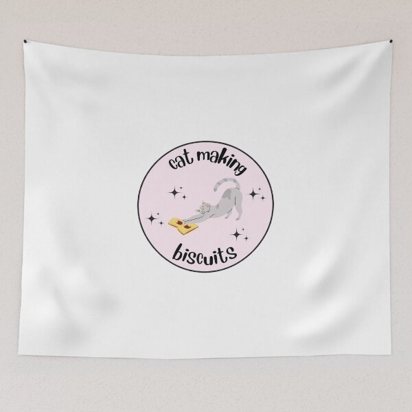 Item preview, cat making biscuits designed and sold by PaulGoldStore.