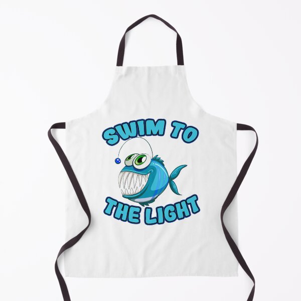 Item preview, Anglerfish Light Darkness: swim to the light designed and sold by Neylou-Art.