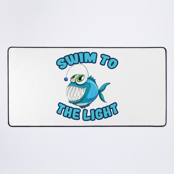Item preview, Anglerfish Light Darkness: swim to the light designed and sold by Neylou-Art.
