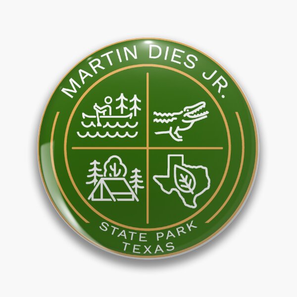 Item preview, Martin Dies Jr. State Park Heraldic Logo designed and sold by VanyaKar.