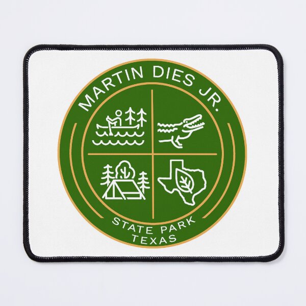 Item preview, Martin Dies Jr. State Park Heraldic Logo designed and sold by VanyaKar.