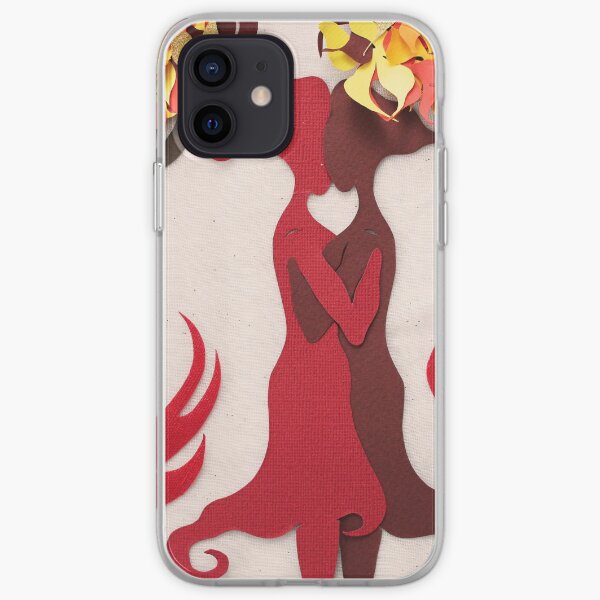 Autumn kiss #2 iPhone Soft Case