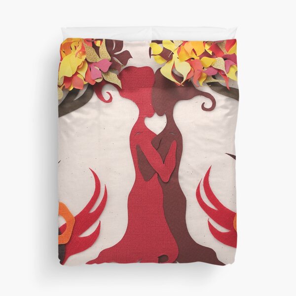 Autumn kiss #2 Duvet Cover