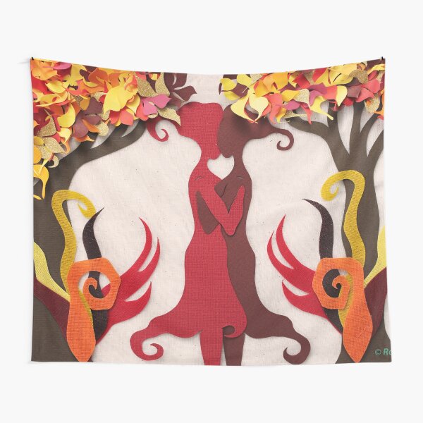 Autumn kiss #2 Tapestry