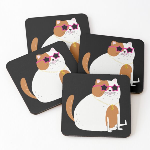 Item preview, Thug Life Fashionable Pet Cat  designed and sold by AuroCreatives.