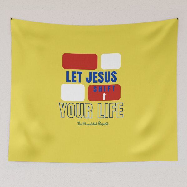 Item preview, Let Jesus Shift Your Life - Yellow designed and sold by TheReporter1.