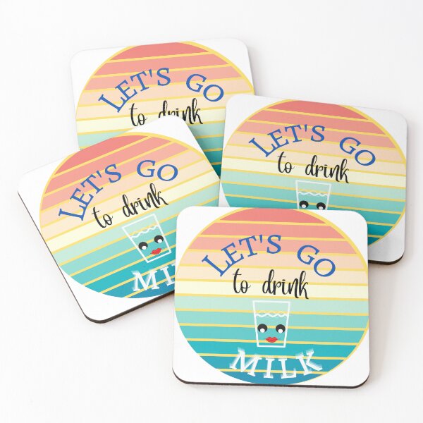 Item preview,  Let's go to drink milk designed and sold by ColorCreation4u.