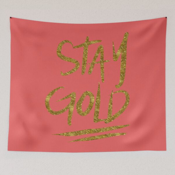 Item preview, Stay Gold T-ShirtStay Gold designed and sold by BillyOkucho.
