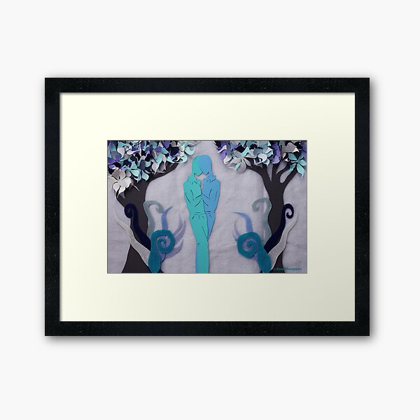 Winter Kiss #1 Framed Art Print