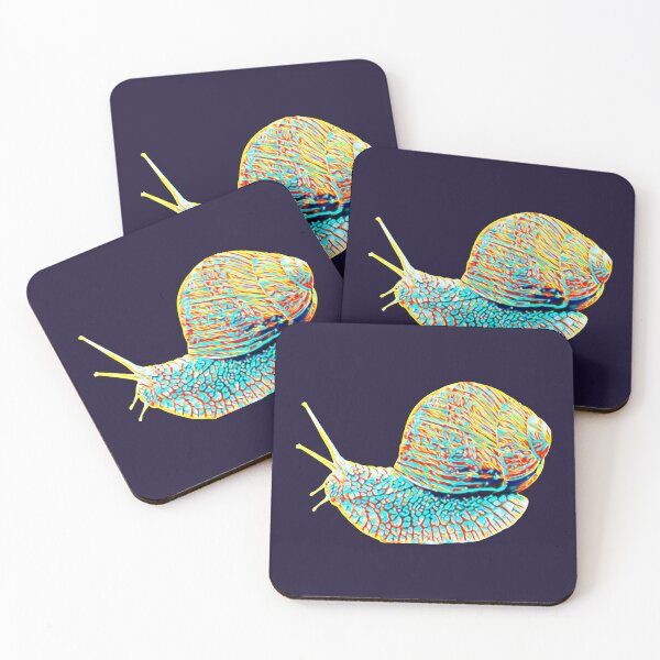 Item preview, Psychedelic Neon Funky Snail Art 7 designed and sold by Cawaiico.