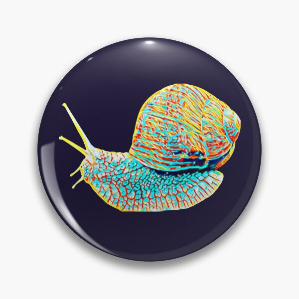 Item preview, Psychedelic Neon Funky Snail Art 7 designed and sold by Cawaiico.