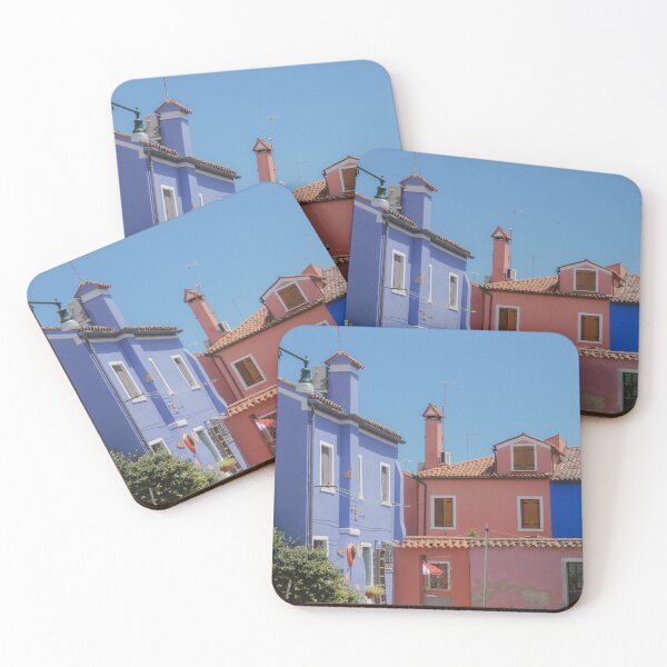 Item preview, Colorful Burano Houses designed and sold by PaulinaS.