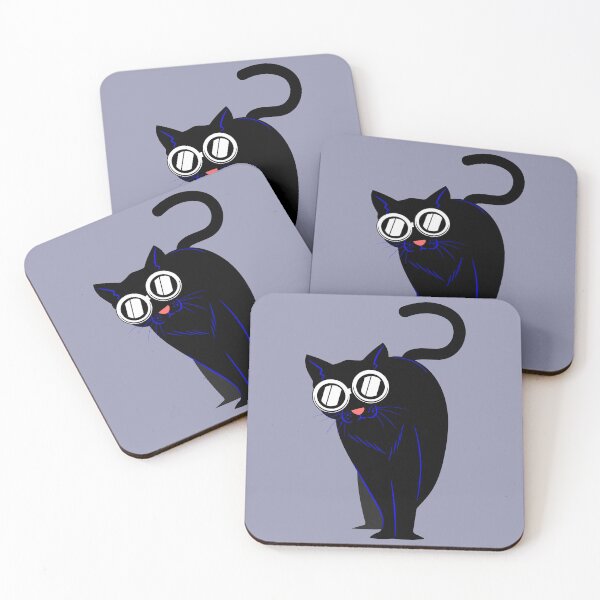 Item preview, Mr. Mysterious Black Cat, Pet Lover designed and sold by AuroCreatives.