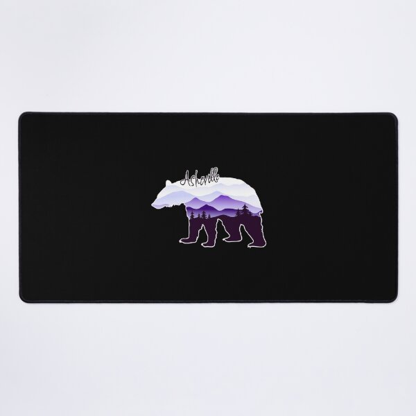 Item preview, Asheville Blue Ridge Mountains - Black Bear - PurpleBG 26  designed and sold by JustinHes59954.