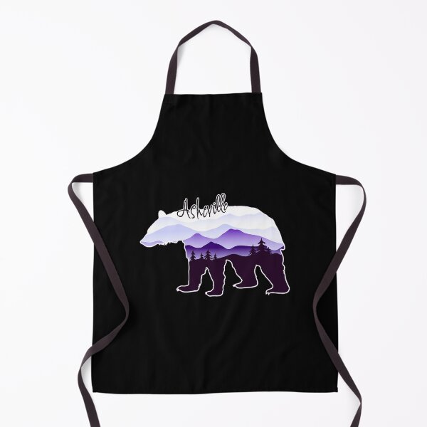 Item preview, Asheville Blue Ridge Mountains - Black Bear - PurpleBG 26 designed and sold by JustinHes59954.