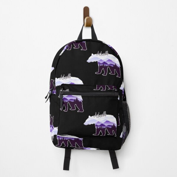 Item preview, Asheville Blue Ridge Mountains - Black Bear - PurpleBG 26  designed and sold by JustinHes59954.