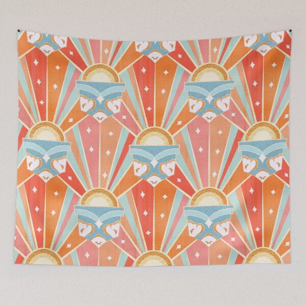 Item preview, Retro Art Deco Sunshine - Candy Colors designed and sold by TigaTiga.