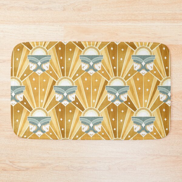 Item preview, Retro Art Deco Sunshine - Golden designed and sold by TigaTiga.