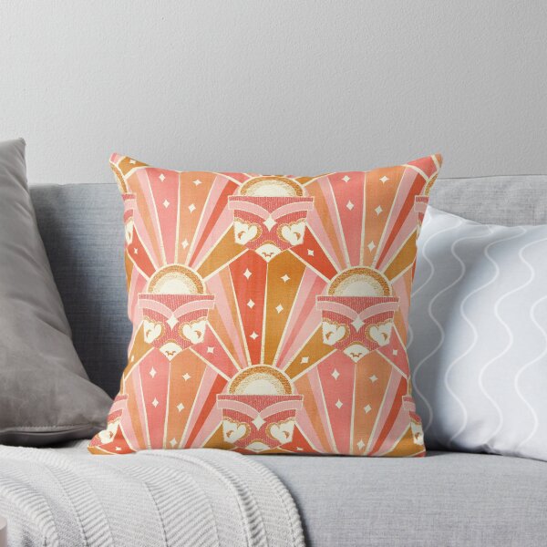 Item preview, Retro Art Deco Sunshine - Pink Power designed and sold by TigaTiga.