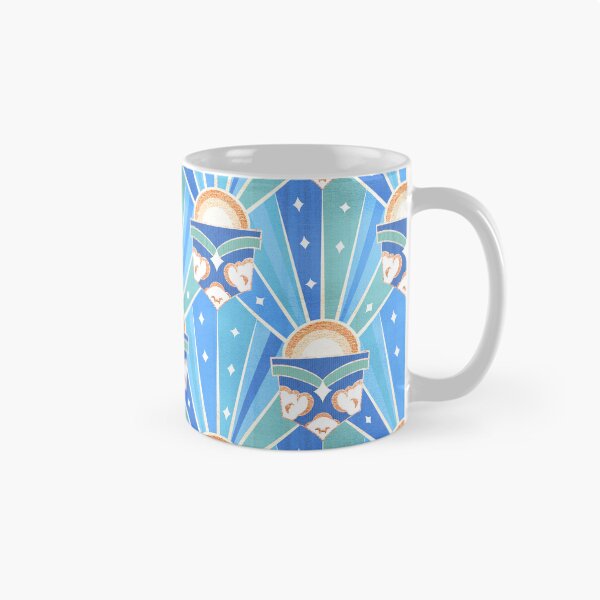 Item preview, Retro Art Deco Sunshine - Teal  designed and sold by TigaTiga.