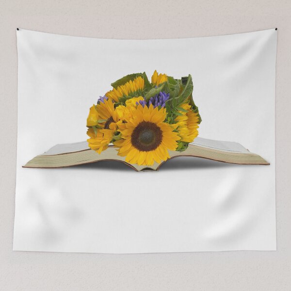 Item preview, Flowers growing from book designed and sold by Lindsay Marie Patterns.