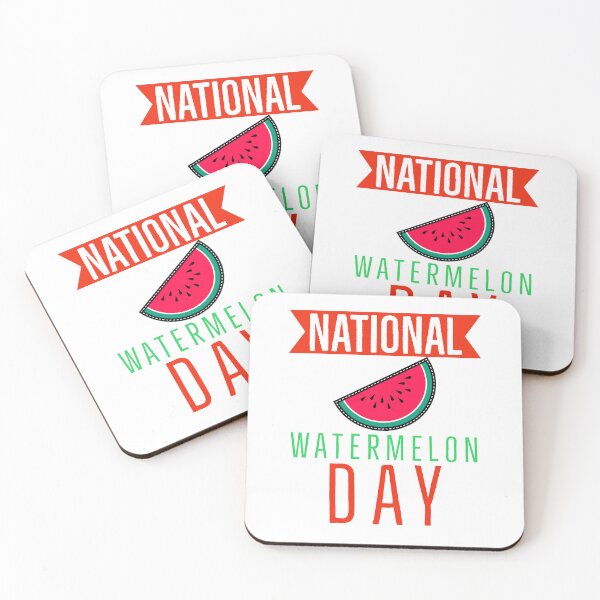 Item preview, BAD DAY TO BE A WATERMELON, NATIONAL WATERMELON DAY. designed and sold by Mokastro.
