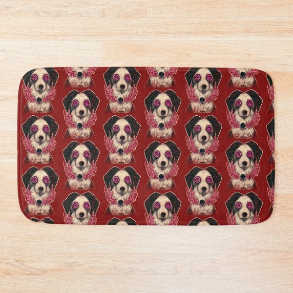 Item preview, Weird Dog Demon, cute, Occult Retro Surrealism designed and sold by MoreMachine.