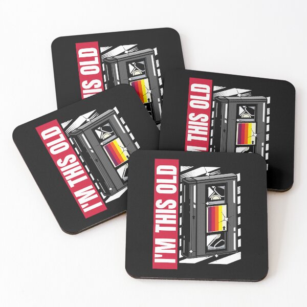 Item preview, I'm This Old Retro Video Tape Birthday  designed and sold by EdwardJam10416.