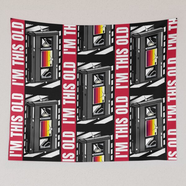 Item preview, I'm This Old Retro Video Tape Birthday  designed and sold by EdwardJam10416.