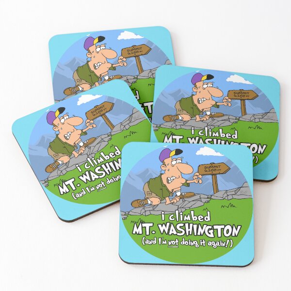 Item preview, I Climbed Mount Washington and I'm Not Doing It Again! designed and sold by LegsMiserable.