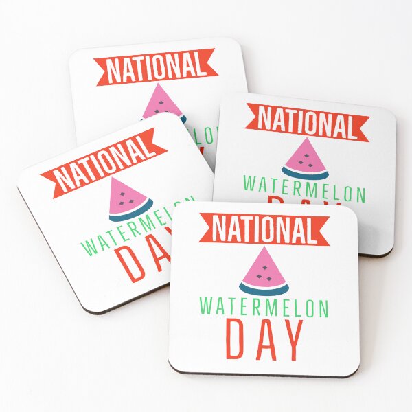 Item preview, BAD DAY TO BE A WATERMELON, NATIONAL WATERMELON DAY. designed and sold by Mokastro.