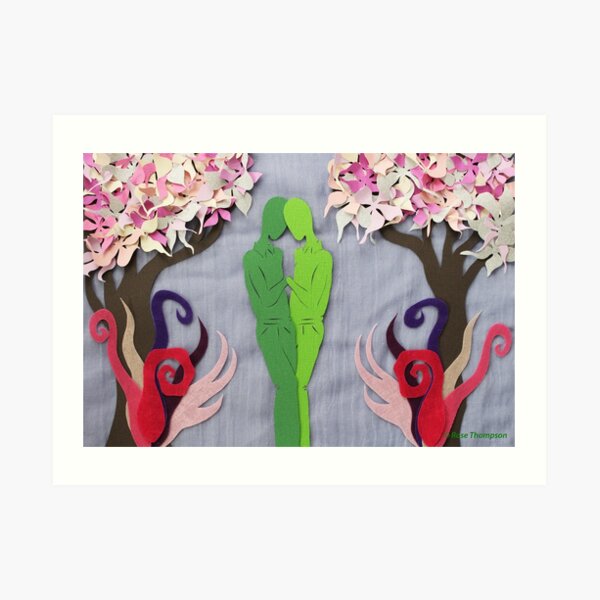 Spring Kiss #1 Art Print