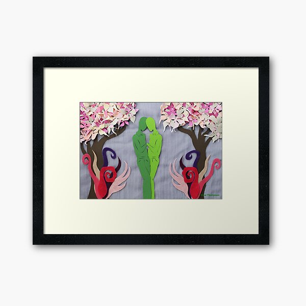 Spring Kiss #1 Framed Art Print
