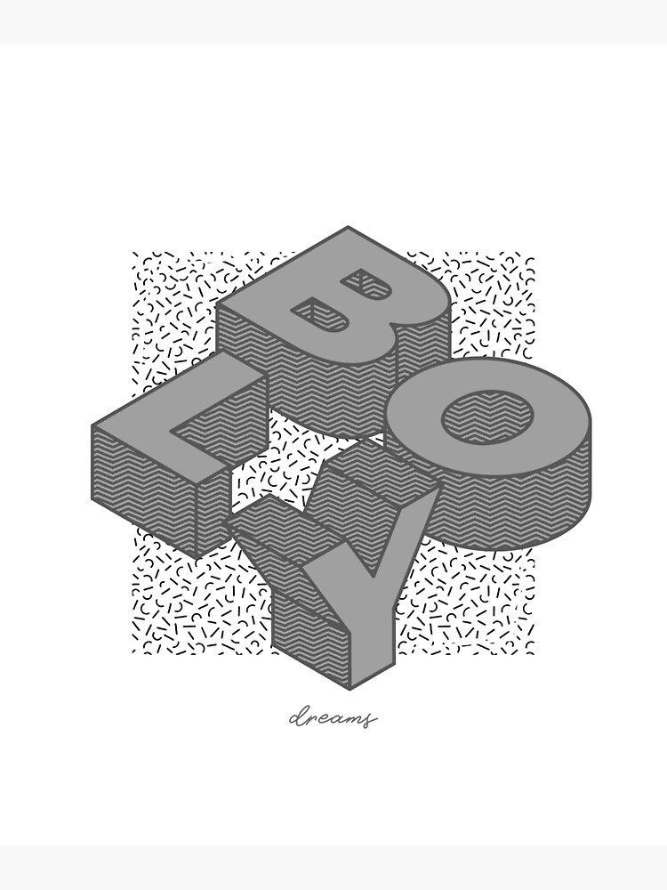 "lybo design big letters" Poster for Sale by luillj Redbubble
