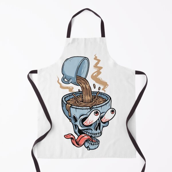 Item preview, Coffee and Skull Head designed and sold by Ala Muk.