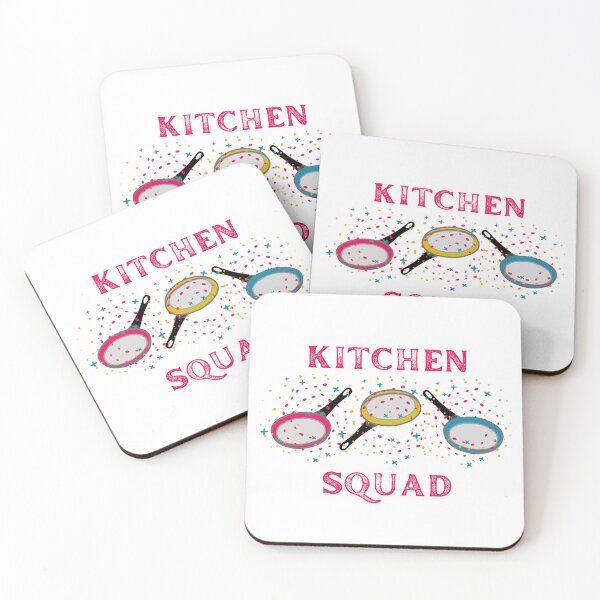 Item preview, Kitchen Squad With Pink Letters Three Pans For Pansexual People designed and sold by LuckyKermit.