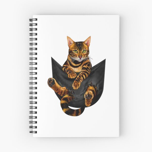 Item preview, Cat Bengal Inside Pocket Funny Cat designed and sold by RoySqrali.