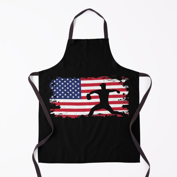 Item preview, American Flag Pitcher Baseball Apparel Baseball designed and sold by MichelSorour.
