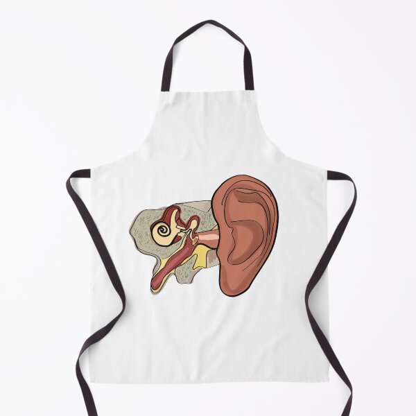 Item preview, ear anatomy t-shirt | ear anatomy hand-drawn poster designed and sold by KARTICK DUTTA.
