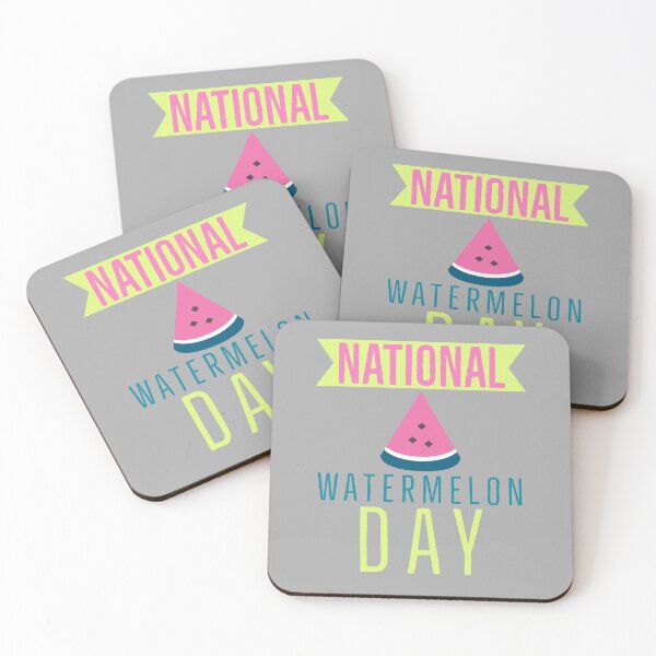 Item preview, BAD DAY TO BE A WATERMELON, NATIONAL WATERMELON DAY. designed and sold by Mokastro.