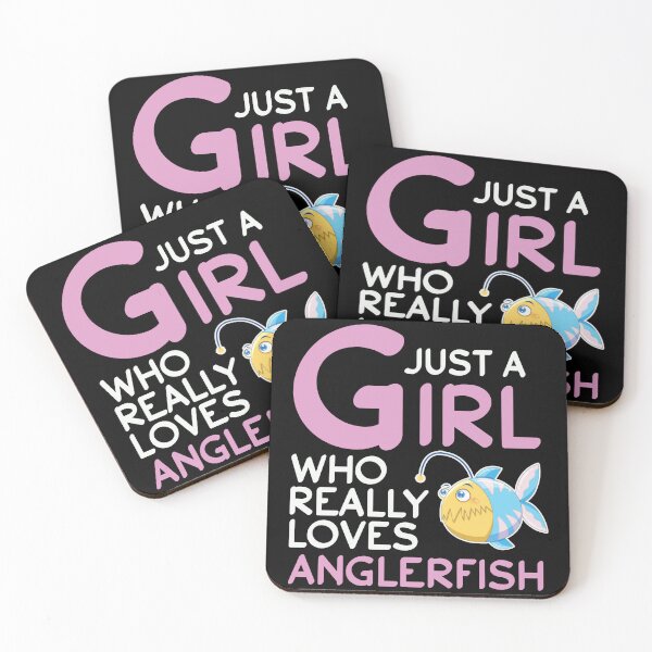 Item preview, JUST A GIRL WHO REALLY LOVES ANGLERFISH designed and sold by Neylou-Art.