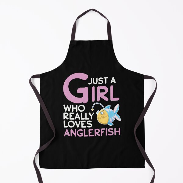 Item preview, JUST A GIRL WHO REALLY LOVES ANGLERFISH designed and sold by Neylou-Art.