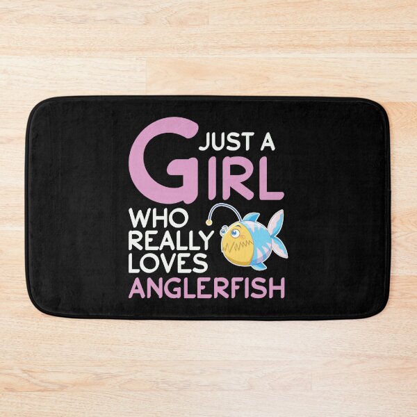 Item preview, JUST A GIRL WHO REALLY LOVES ANGLERFISH designed and sold by Neylou-Art.