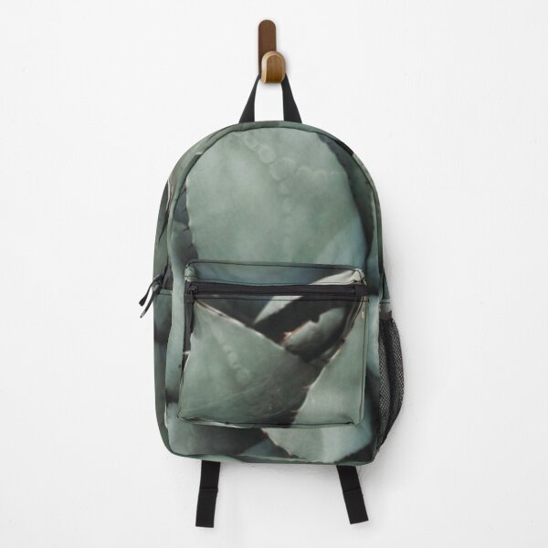 Item preview, Green backpack designed to resemble a spiky cactus. designed and sold by ZeinnStore.